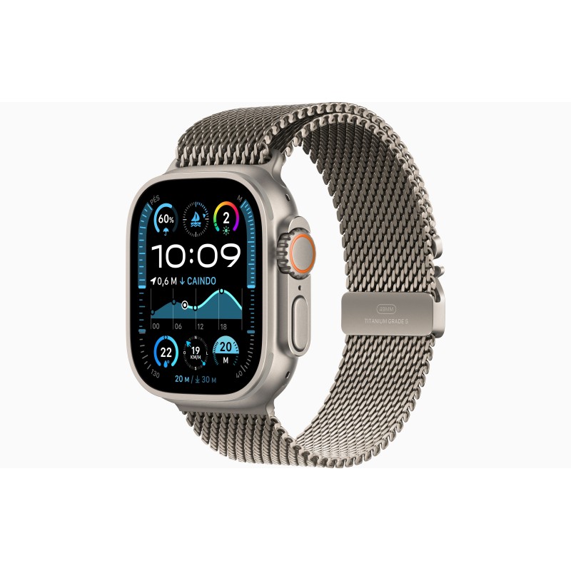 Watch Ultra 2 GPS + Cellular - Pulseira Milanês Titânio
